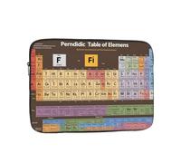 YYHWHJDE Periodic Table of Elements Prints Protective Shockproof Portable Laptop Sleeve Case 13 inch for Men and Women Business Travel, and Office Daily Use