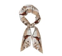 YYHWHJDE Pheasant Hunting Prints Long Strip Silk Scarf For Women, Soft And Smooth Strip, Handbag Accessories
