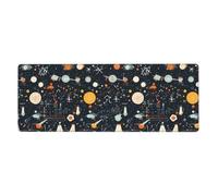 YYHWHJDE Physics Print Pattern Extra Large Mouse Pad, Computer Office Anti Slip Gaming Keyboard Thickened Version 12x31.5in