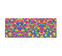 YYHWHJDE Pickleball Balls Colors Pattern Extra Large Desk Throw