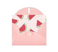YYHWHJDE Pink Greeting Card Pink watermelon Prints for Christmas, Children's Birthday, Valentine's Day, and Party Invitation