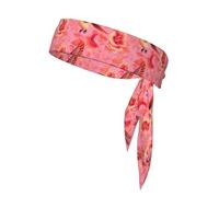 YYHWHJDE pink hummingbird Prints Sports Double-Sided Headscarf Quick Drying, Moisture Wicking for Women, Girls, and Men