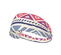 YYHWHJDE Plain Geometric Floral Pattern Picture Sports Headband for Women Sweat Proof Bandeau Summer Elastic Band