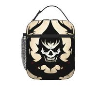 YYHWHJDE Portable Insulated Lunch Bag Devil Satan Pattern Reusable Lunch Bag Durable for Men and Women