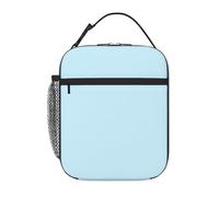 YYHWHJDE Portable Insulated Lunch Bag Solid Color Small Fresh Pattern Reusable Lunch Bag Durable for Men and Women Easy Carrying