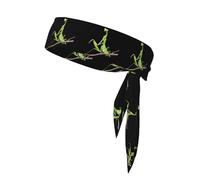 YYHWHJDE Praying mantis on a branch Prints Sports Double-Sided Headscarf for Women and Men Adjustable for All Head Circumferences