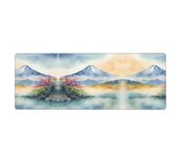 YYHWHJDE Pretty Mt. Fuji Prints Extra Large Mouse pad Mousepad 12x31.5in for Office Gaming Learning