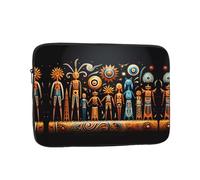 YYHWHJDE Primitive Totem Pattern Shockproof Portable Laptop 10 inch Sleeve Bag for Men and Women - Ideal for Business Travel, School, and Daily Use