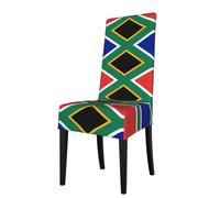 YYHWHJDE Protection cover for dining chair South Africa flag Prints - Soft, Comfortable, Needed Stretchable for Most Armless Chair