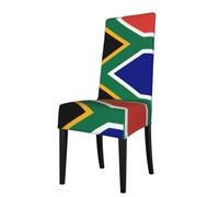 YYHWHJDE Protection cover for dining chair South African flag Prints - Soft, Comfortable, Needed Stretchable for Most Armless Chair