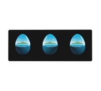YYHWHJDE Put The Ocean in an Egg Prints Extra Large Mouse pad Mousepad 12x31.5in for Office Gaming Learning