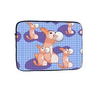YYHWHJDE Rabbit Holding The Ball Prints Protective Shockproof Portable Laptop Sleeve Case 17 inch for Men and Women Business Travel, and Office Daily Use