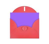 YYHWHJDE Red Greeting Card Solid color light purple Prints for Christmas, Children's Birthday, Valentine's Day, and Party Invitation