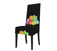 YYHWHJDE Removable Dining Chair Covers AEKGOHP The joy of childhood Pattern - Soft, Comfortable, Wrinkle Resistant, No Ironing Needed Stretchable for Most Armless Chair