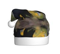 YYHWHJDE rge and small black bears Prints Christmas Hat for Adult Making It a Fun and Durable Gift for Men and Women