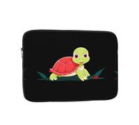 YYHWHJDE Rose red Little Turtle Prints Protective Shockproof Portable Laptop Sleeve Case 10 inch for Men and Women Business Travel, and Office Daily Use