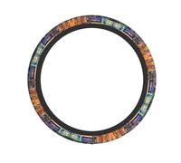 YYHWHJDE san francisco Prints Steering Wheel Cover - Quality Neoprene Protector for Cars, Trucks & SUVs, Non-Slip Grip, Durable & Easy to Install