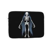 YYHWHJDE Scary Skeleton Ghost Picture Shockproof Portable Laptop Sleeve Case 13 inch for Men and Women Business Travel, School, and Office Daily Use