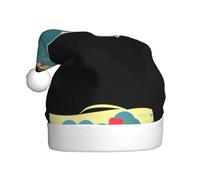 YYHWHJDE Scenery along the way Prints Christmas Hat for Adult quality festive accessory crafted soft, lightweight