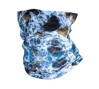 YYHWHJDE Sea Stones Prints Versatile Sport Throw - Seamless, Quick-Drying, Multifunctional Headwear for Hiking, Biking & More!