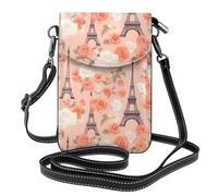YYHWHJDE Sea Turtle-Blue Prints Small Leather Women'S Crossbody Flip Phone Bag, Waterproof And Durable