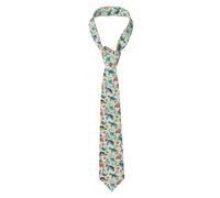 YYHWHJDE sea turtles Prints Men's tie classic style suit cravat suitable for holidays and work