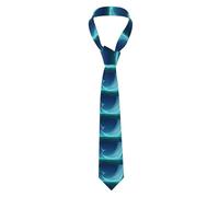 YYHWHJDE Sea Veil Tent Pattern Men's Necktie for Business, Daily Wear, Work, Birthdays, Weddings, Parties, Banquets Easy Care 57X3.1 In