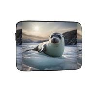 YYHWHJDE Seals Coming Ashore to Breathe Picture Shockproof Portable Laptop Sleeve Case 17 inch for Men and Women Business Travel, School, and Office Daily Use