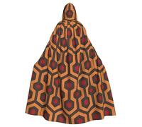 YYHWHJDE Shining Overlook Prints Hooded Cloak - Long Polyester Throw for Cosplay & Halloween