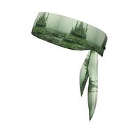 YYHWHJDE Shipwreck in the Deep Pattern Sports Double-Sided Headscarf Quick Drying, Moisture Wicking for Women, Girls, and Men