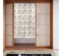 YYHWHJDE Sign Language Alphabet Picture Curtain two Pieces Spliced 34x56in Fabric curtains, room dividers Fabric, Smooth & Not Easily Wrinkled