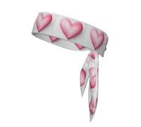 YYHWHJDE Sketch love heart Prints Sports Double-Sided Headscarf for Women and Men Adjustable for All Head Circumferences