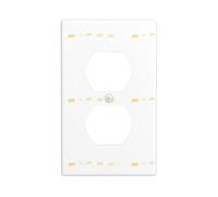 YYHWHJDE Small Animals on The Trail Picture Double Socket Wall Panel Decorative is Durable and Suitable for Socket Light Switch Accessories 4.5x2.76in