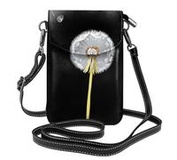 YYHWHJDE Small Cell Phone Purse 7.6x4.9in Dandelion'S Hope Pattern Leather Crossbody Flap Phone Case For Women, Perfect For Walking, Camping