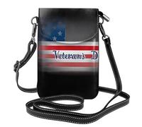 YYHWHJDE Small Cell Phone Purse 7.6x4.9in Glowing Faith Pattern Leather Crossbody Flap Phone Case For Women, Perfect For Walking, Camping