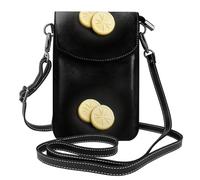 YYHWHJDE Small Cell Phone Purse 7.6x4.9in Sakura Banana Cookies Picture Leather Crossbody Flap Phone Case For Women, Perfect For Walking, Camping
