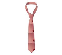 YYHWHJDE small cherry Prints Men's Necktie Soft & Comfortable, Non-Deforming, Fade-Resistant, Durable (57X3.1 inch)