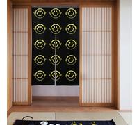 YYHWHJDE Smiling towards the future Pattern Curtain two Pieces Spliced 34x56in Fabric curtains, room dividers Fabric, Smooth & Not Easily Wrinkled