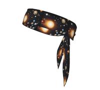 YYHWHJDE Solar System Prints Sports Double-Sided Headscarf Quick Drying, Moisture Wicking for Women, Girls, and Men