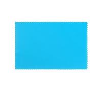 YYHWHJDE Solid Color Light Blue Prints Placemats Set of 6 12x18in - Elevate Every Meal with Durable & Customizable Table Layers