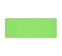 YYHWHJDE Solid Color Light Green Picture Extra Large Mouse Pad, Computer Office Anti Slip Gaming Keyboard Thickened Version 12x31.5in