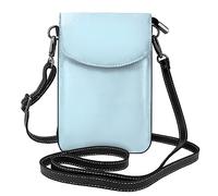 YYHWHJDE Solid Color Small Fresh Prints Small Leather Women'S Crossbody Flip Phone Bag, Waterproof And Durable