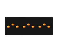 YYHWHJDE Spider Web on Pumpkin Stand Prints Extra Large Mouse pad Mousepad Computer Office Gaming Keyboard Thickened Version 12x31.5in
