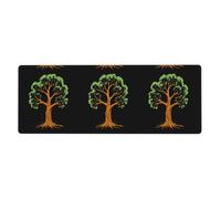 YYHWHJDE Spring Comes to a Dead Tree Prints Extra Large Mouse pad Mousepad Computer Office Gaming Keyboard Thickened Version 12x31.5in