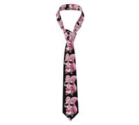 YYHWHJDE Squirrel with love sunglasses Pattern Men's Necktie for Business, Daily Wear, Work, Birthdays, Weddings, Parties, Banquets Easy Care 57X3.1 In