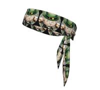 YYHWHJDE St. Patrick's Day Badge Pattern Sports Double-Sided Headscarf Quick Drying, Moisture Wicking for Women, Girls, and Men