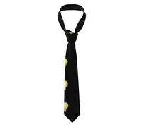 YYHWHJDE Stars in the light bulb Pattern Men's tie classic style suit cravat suitable for holidays and work