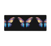 YYHWHJDE Stars On Butterfly Wings Prints Extra Large Mouse Pad Strong Adhesion, Durable, Precise Locking Edge 12x31.5in