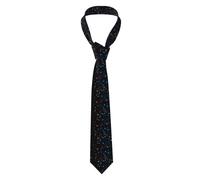 YYHWHJDE Stars Pattern Prints Men's tie classic style suit cravat suitable for holidays and work