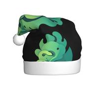 YYHWHJDE Strange pattern Picture Christmas Hat for Adult Soft, Lightweight, and Fluffy Design for Men and Women